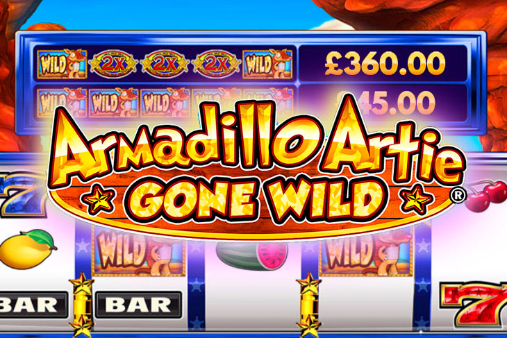 Armadillo Artie Gone Wild - DWG slot at GoldBet Kasyno Casino
