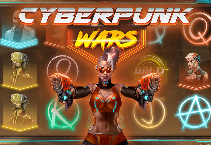 Cyberpunk Wars - Woohoo slot at GoldBet Kasyno Casino