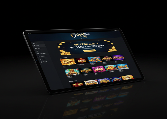 GoldBet Kasyno Kasyno na tablecie
